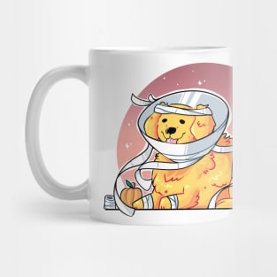 Golden retriever - Paper mummy Mug